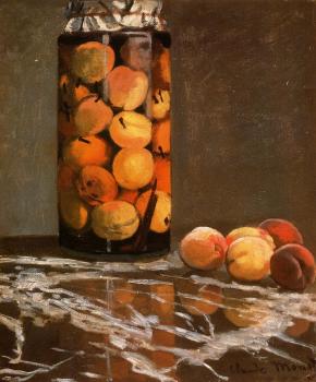 Claude Oscar Monet : Jar of Peaches II